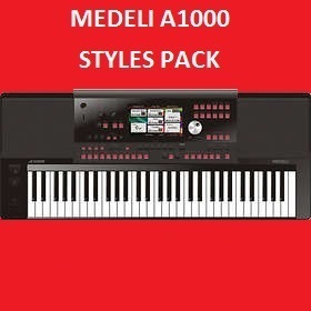 Ritmos para o teclado Medeli A1000